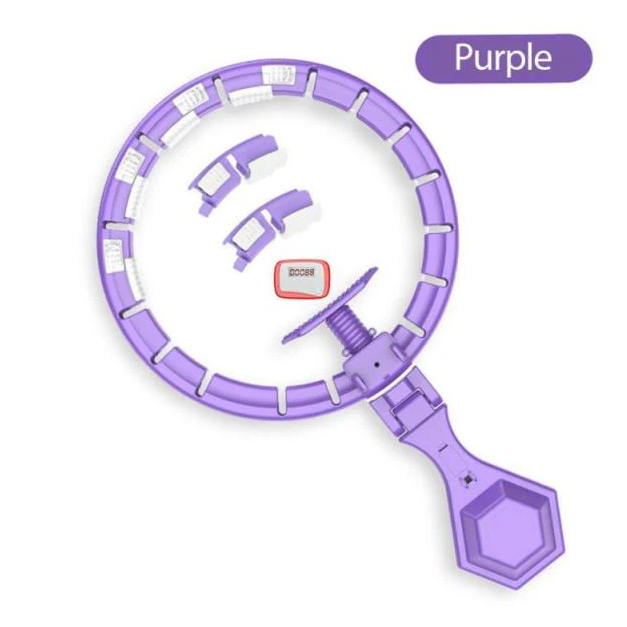 هولا هوب فيتنس هو عبارة عن طوق هولا هوب ذكي للمبتدئين والبالغين لإنقاص الوزن أو التدليك أو اللياقة البدنية، 24 عقدة قابلة للفصل