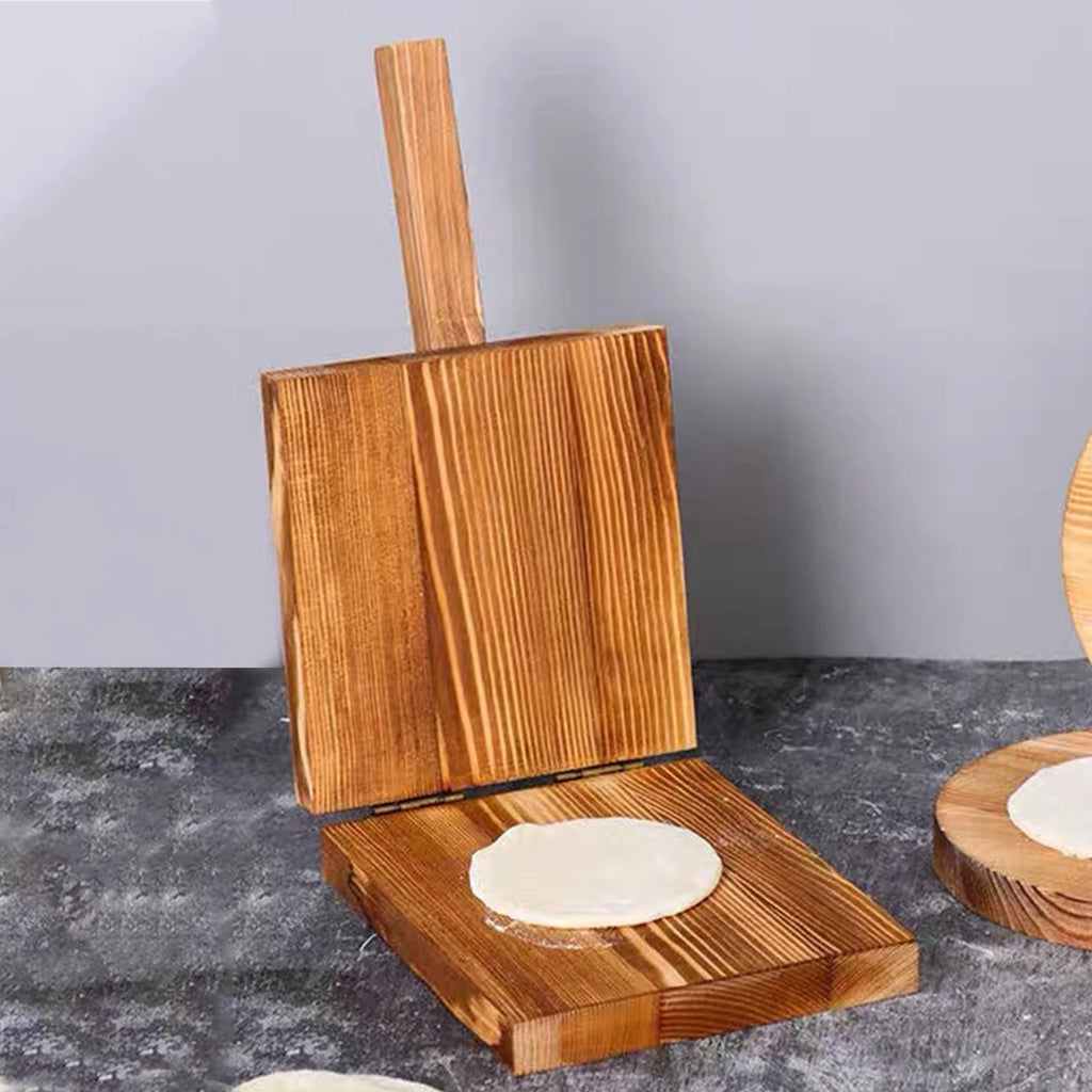 أداة فرد العجين الخشبية (شكل مربع)