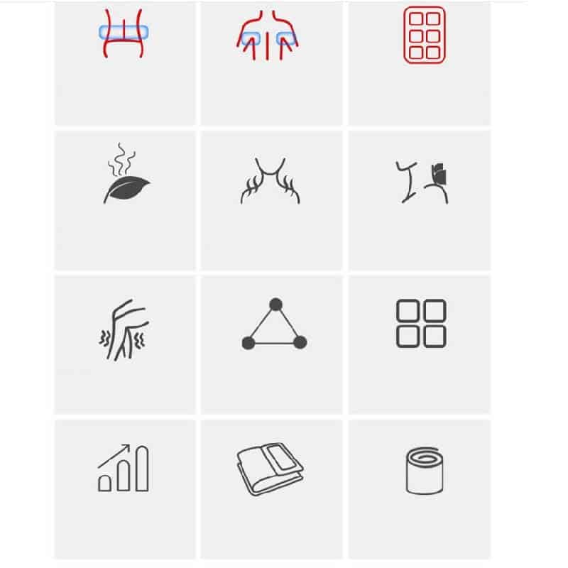 مرتبة تدليك كهربائية لكامل الجسم (مرتبة مساج )