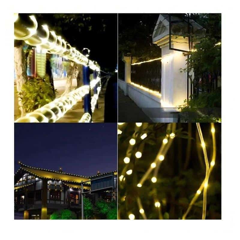 شريط إضاءة LED مزود بمنفذ USB مع جهاز تحكم عن بعد بضوء ملون بطول 30 مترًا