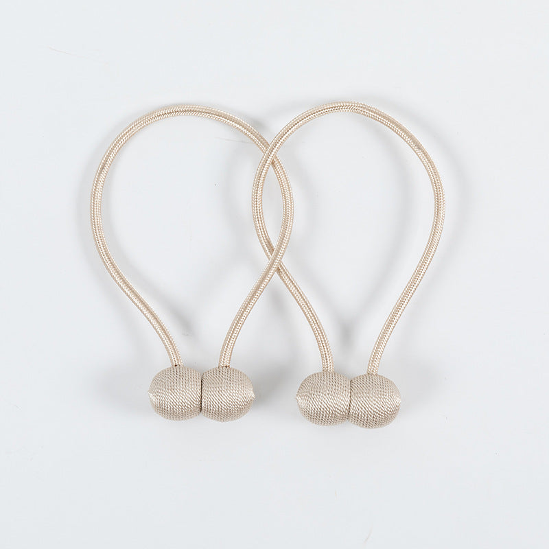 طقم أربطة ستائر مغناطيسية مكون من قطعتين