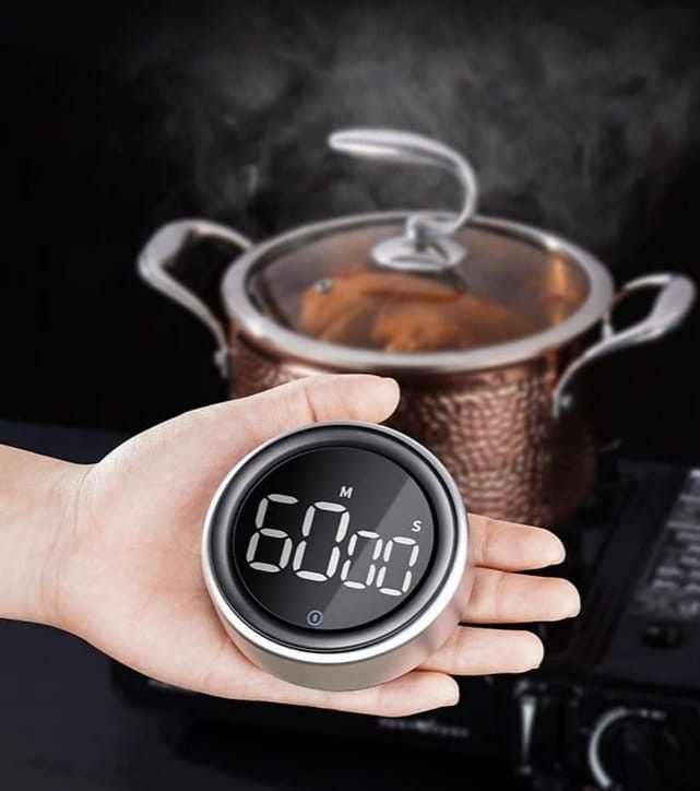 مؤقت مطبخ مغناطيسي رقمي  SSGP مع منبه