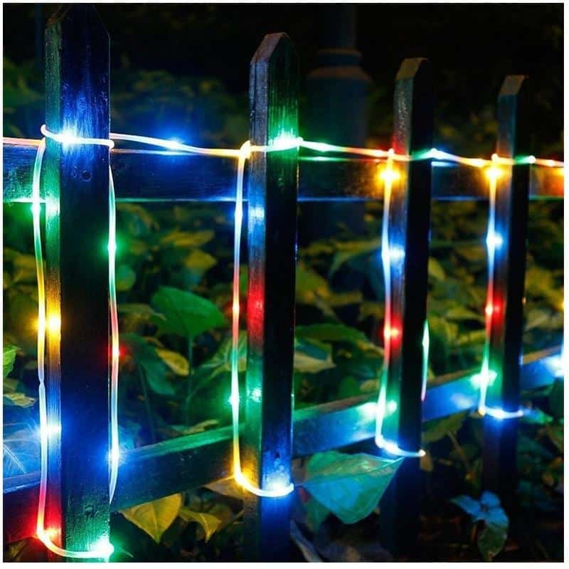 شريط إضاءة LED مزود بمنفذ USB مع جهاز تحكم عن بعد بضوء ملون بطول 30 مترًا