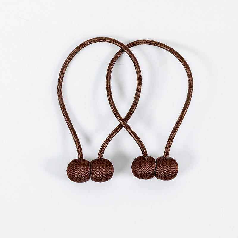 طقم أربطة ستائر مغناطيسية مكون من قطعتين