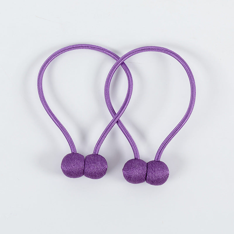 طقم أربطة ستائر مغناطيسية مكون من قطعتين