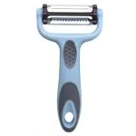 مقشرة للمطبخ من cook style متعددة الوظائف ومضادة للإنزلاق مقشرة جوليان 3 في 1 مع مقشرة مستقيمة ومقشرة مسننة للفواكه والخضروات