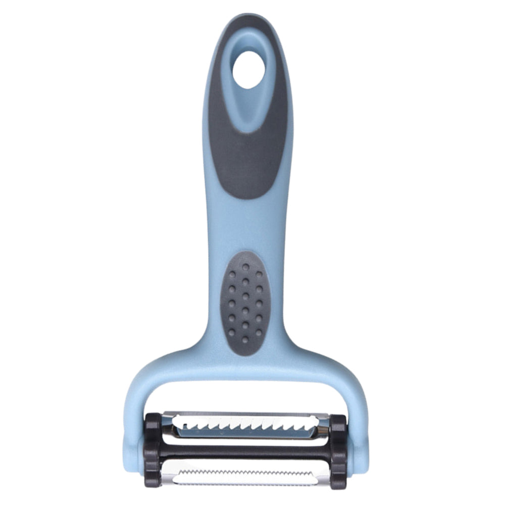 مقشرة للمطبخ من cook style متعددة الوظائف ومضادة للإنزلاق مقشرة جوليان 3 في 1 مع مقشرة مستقيمة ومقشرة مسننة للفواكه والخضروات