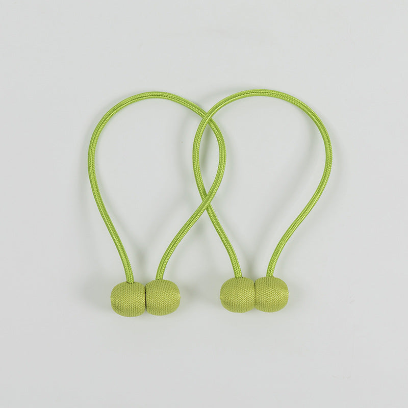 طقم أربطة ستائر مغناطيسية مكون من قطعتين