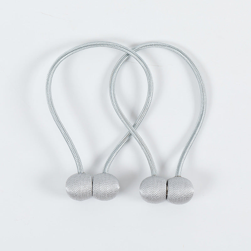 طقم أربطة ستائر مغناطيسية مكون من قطعتين