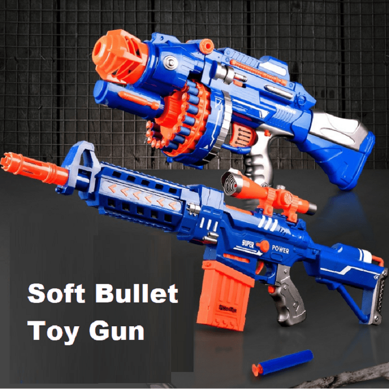 لعبة مسدس، رصاصة ناعمة مع إطلاق نار لمسافات طويلة