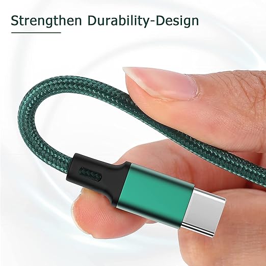 كابل شحن متعدد 6 أمبير - 3 في 1، كابل شحن USB متعدد 66 وات فائق السرعة مع منافذ الهاتف/USB-C/Micro-USB/Lightning