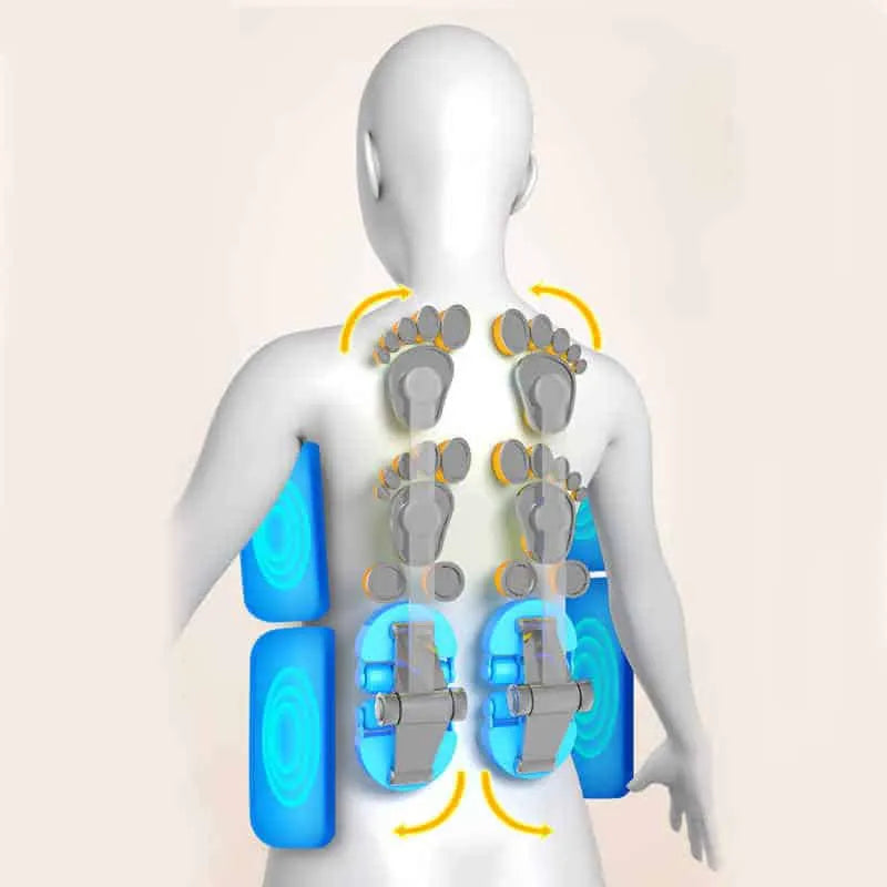 كرسي مساج كهربائي متعدد الوظائف للجسم بالكامل، كرسي مساج كهربائي