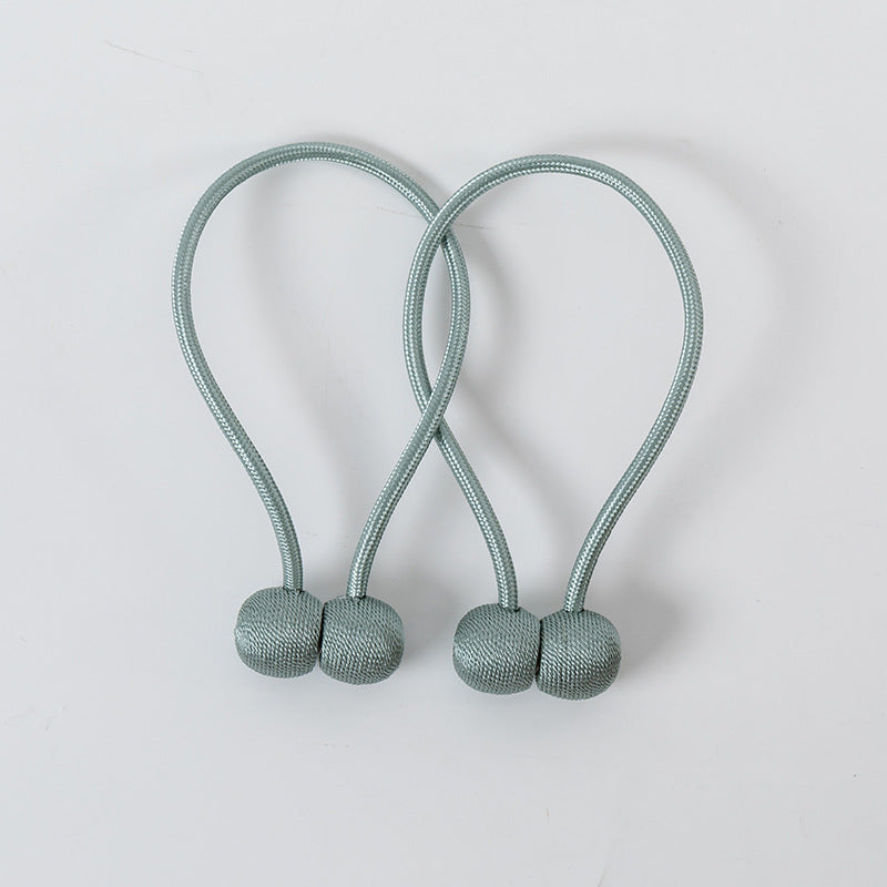 طقم أربطة ستائر مغناطيسية مكون من قطعتين