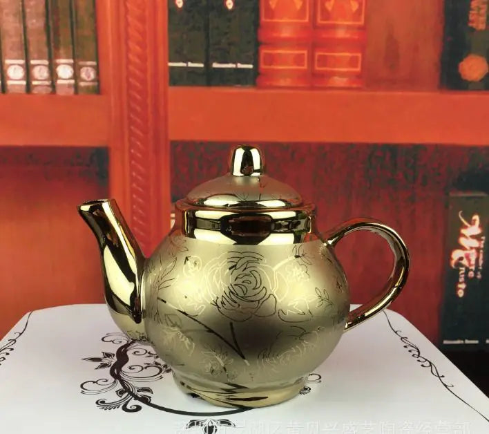 طقم فناجين قهوة من البورسلين  مكون من 6 قطع