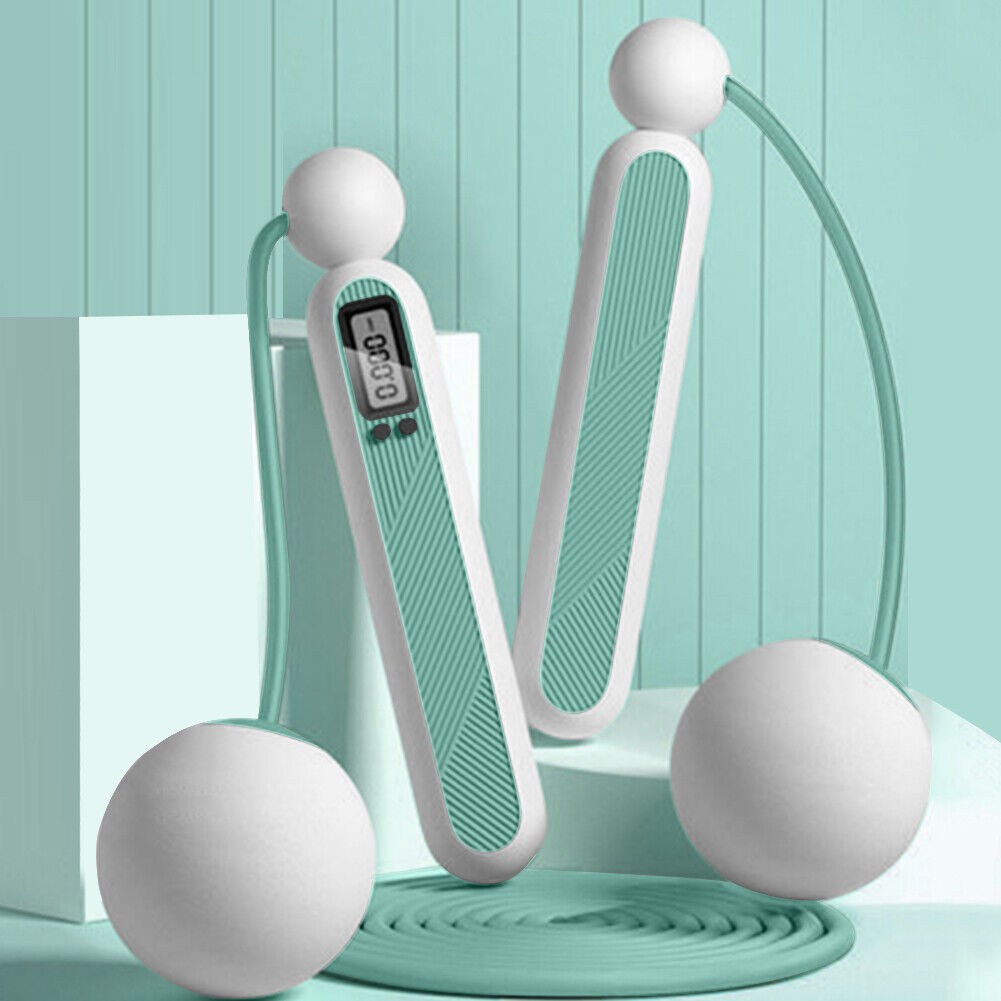 حبل قفز لاسلكي بعداد للياقة البدنية ونحت الجسم