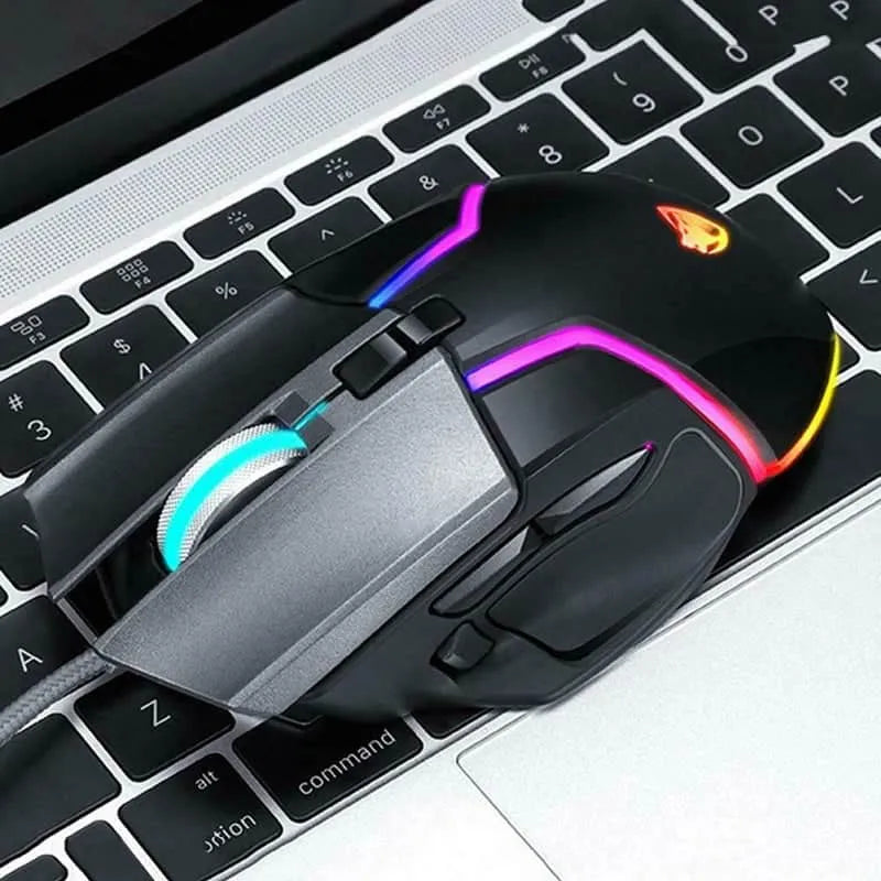 ماوس الألعاب الاحترافي Thunder Wolf V11 القابل للبرمجة