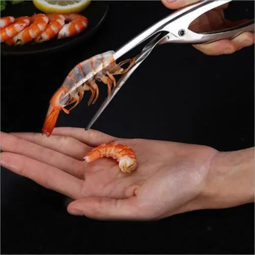 مقشرة جمبري من الفولاذ المقاوم للصدأ