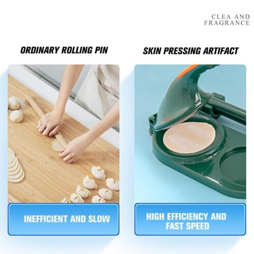 مكبس العجين و الفطائر اليدوي 3 في 1