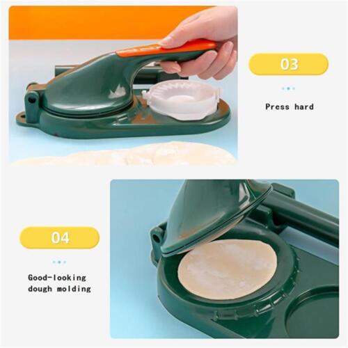 مكبس العجين و الفطائر اليدوي 3 في 1