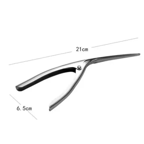 مقشرة جمبري من الفولاذ المقاوم للصدأ