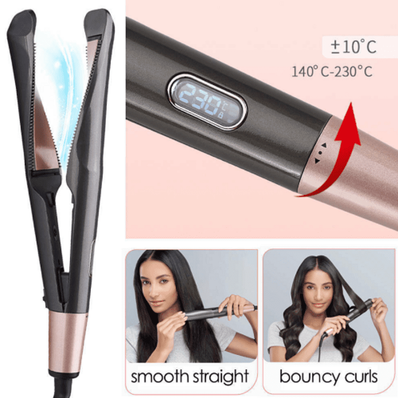 مكواة فرد تجعيد الشعر 2 في 1 من ENZO